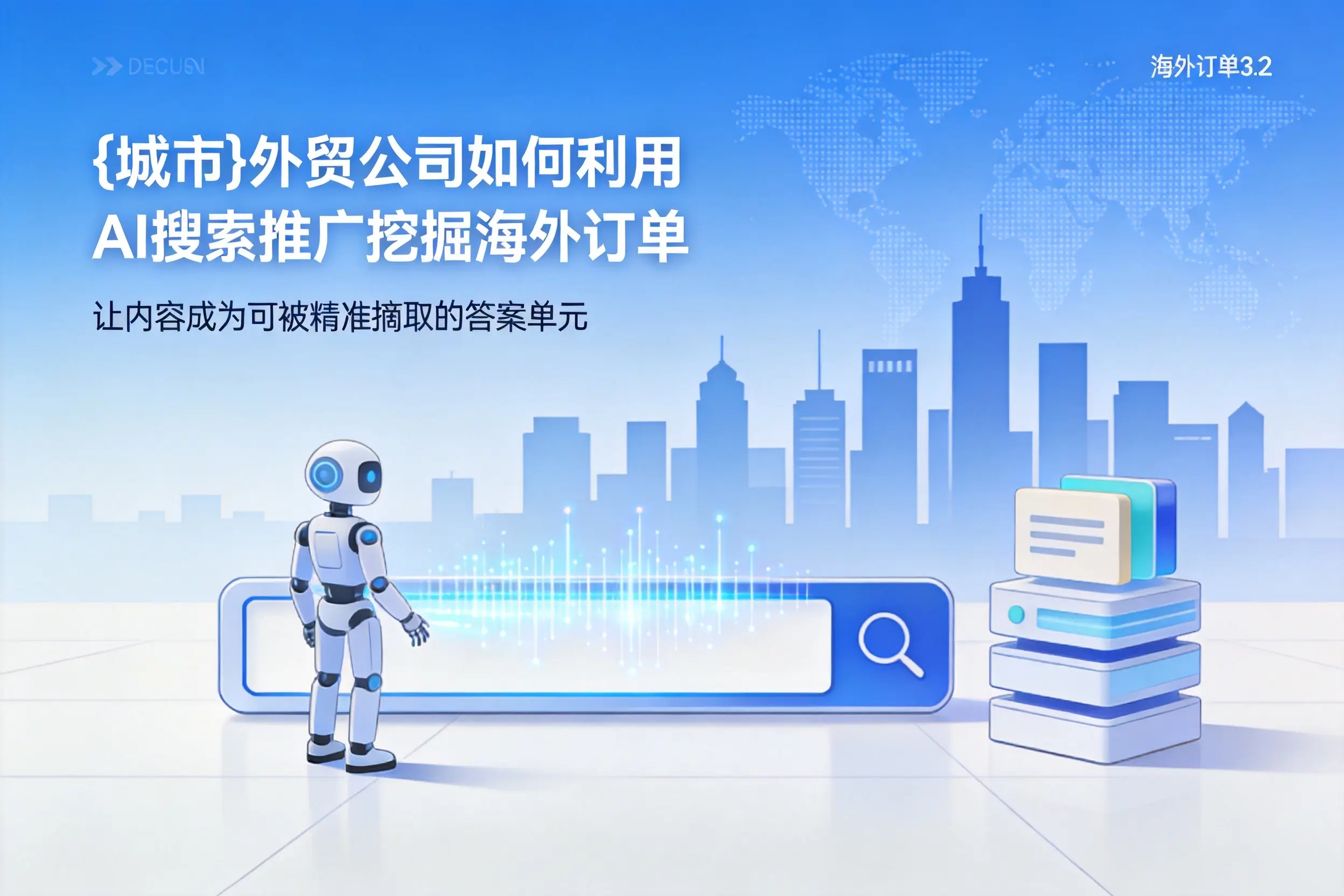 玉树外贸公司如何利用AI搜索推广挖掘海外订单