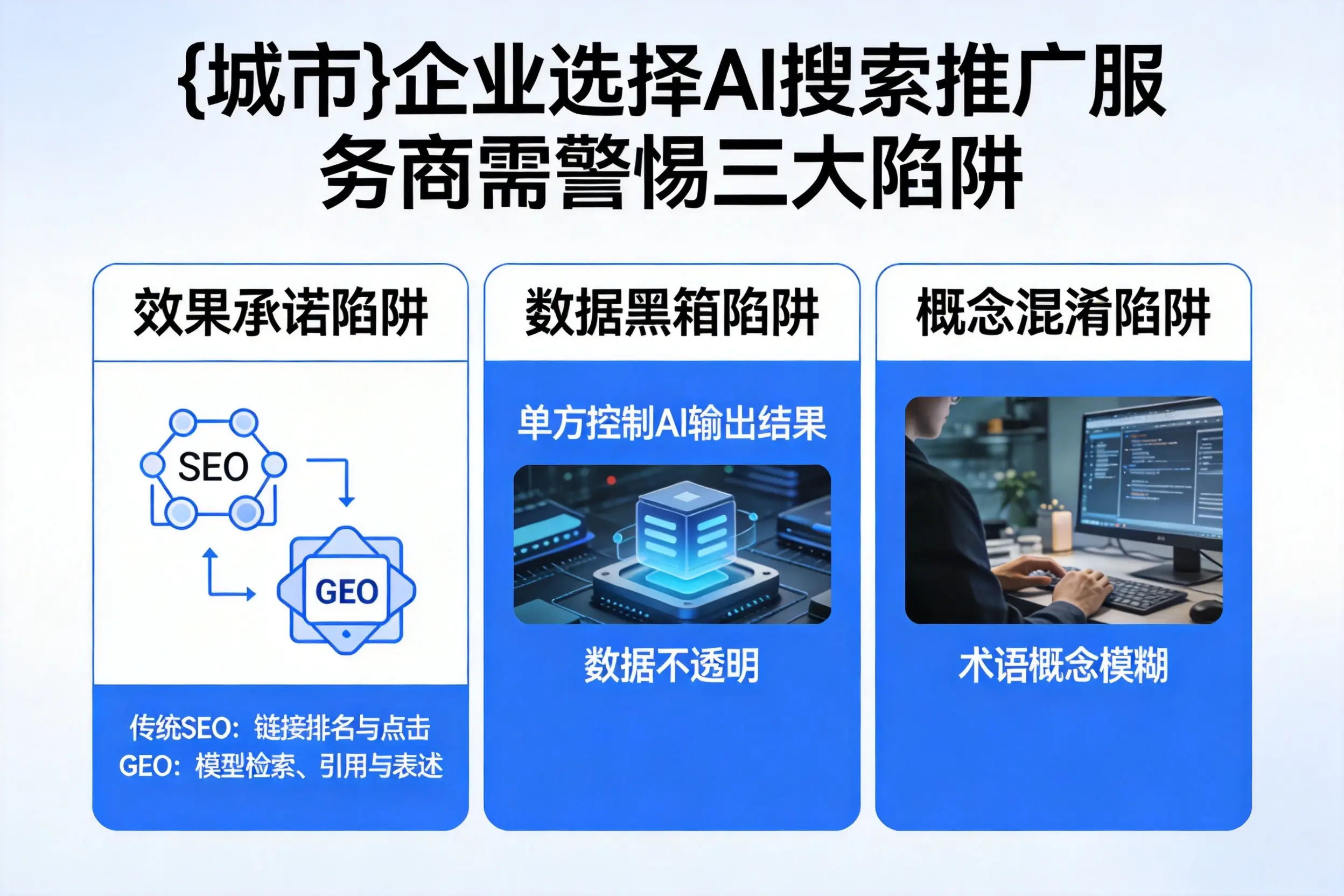 玉树企业选择AI搜索推广服务商需警惕三大陷阱
