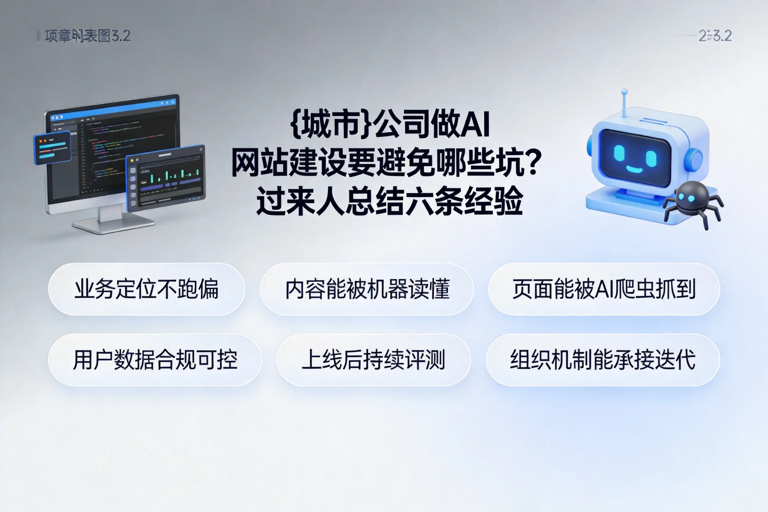 玉树公司做AI网站建设要避免哪些坑？过来人总结六条经验