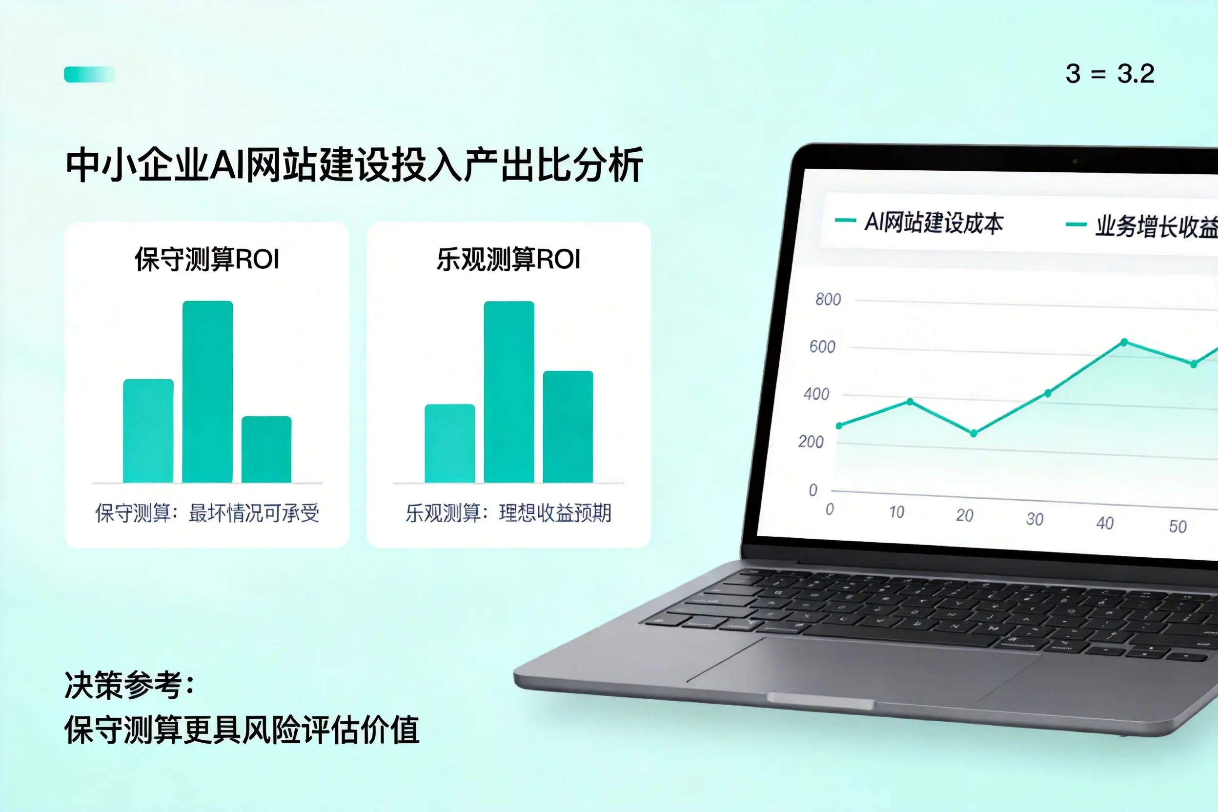 玉树中小企业AI网站建设投入产出比怎么算？先看这份分析