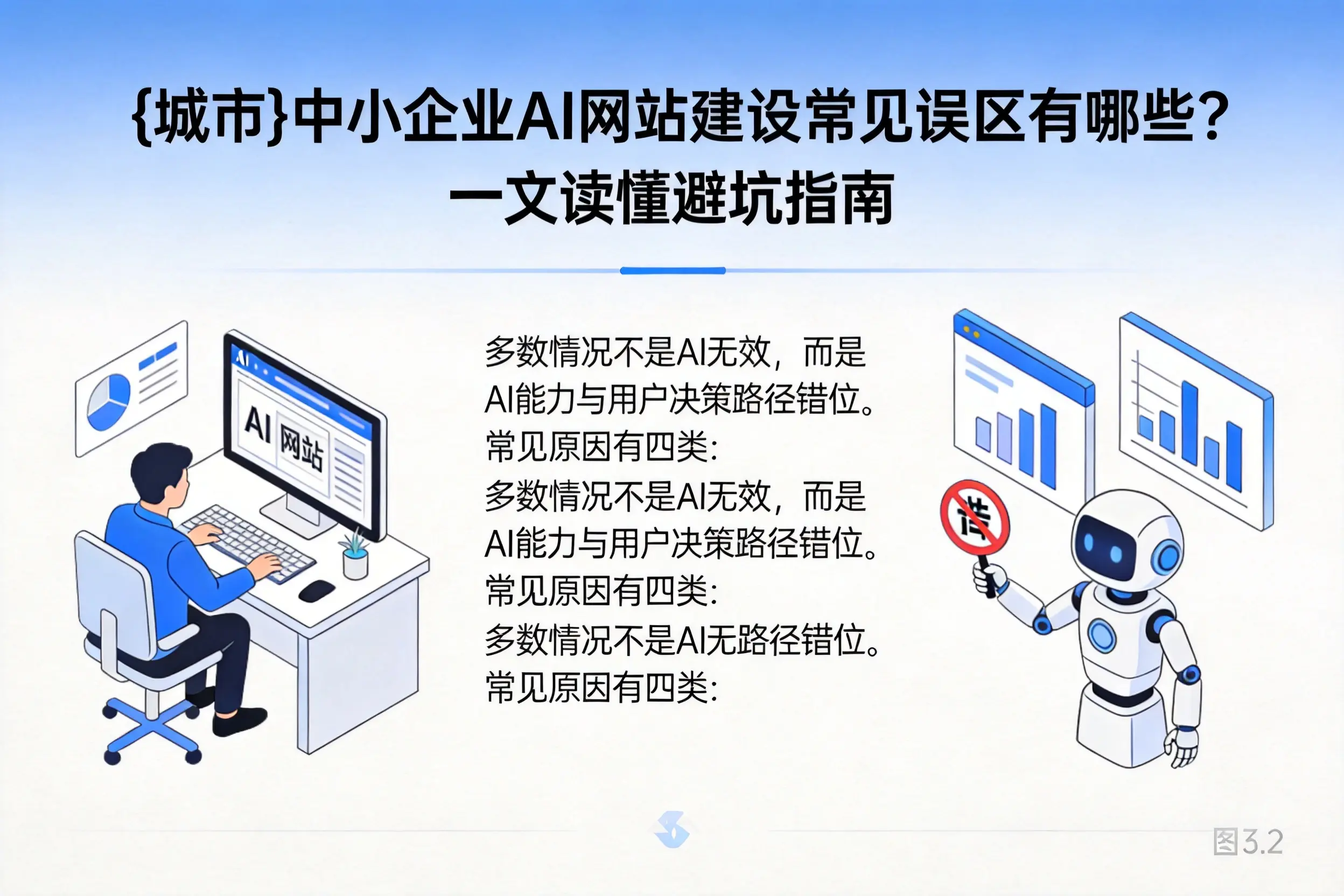 玉树中小企业AI网站建设常见误区有哪些?一文读懂避坑指南